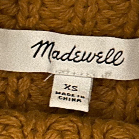 Madewell Women's Turtleneck Sweater w/ buttons on the Side Sz XS - Picture 4 of 8